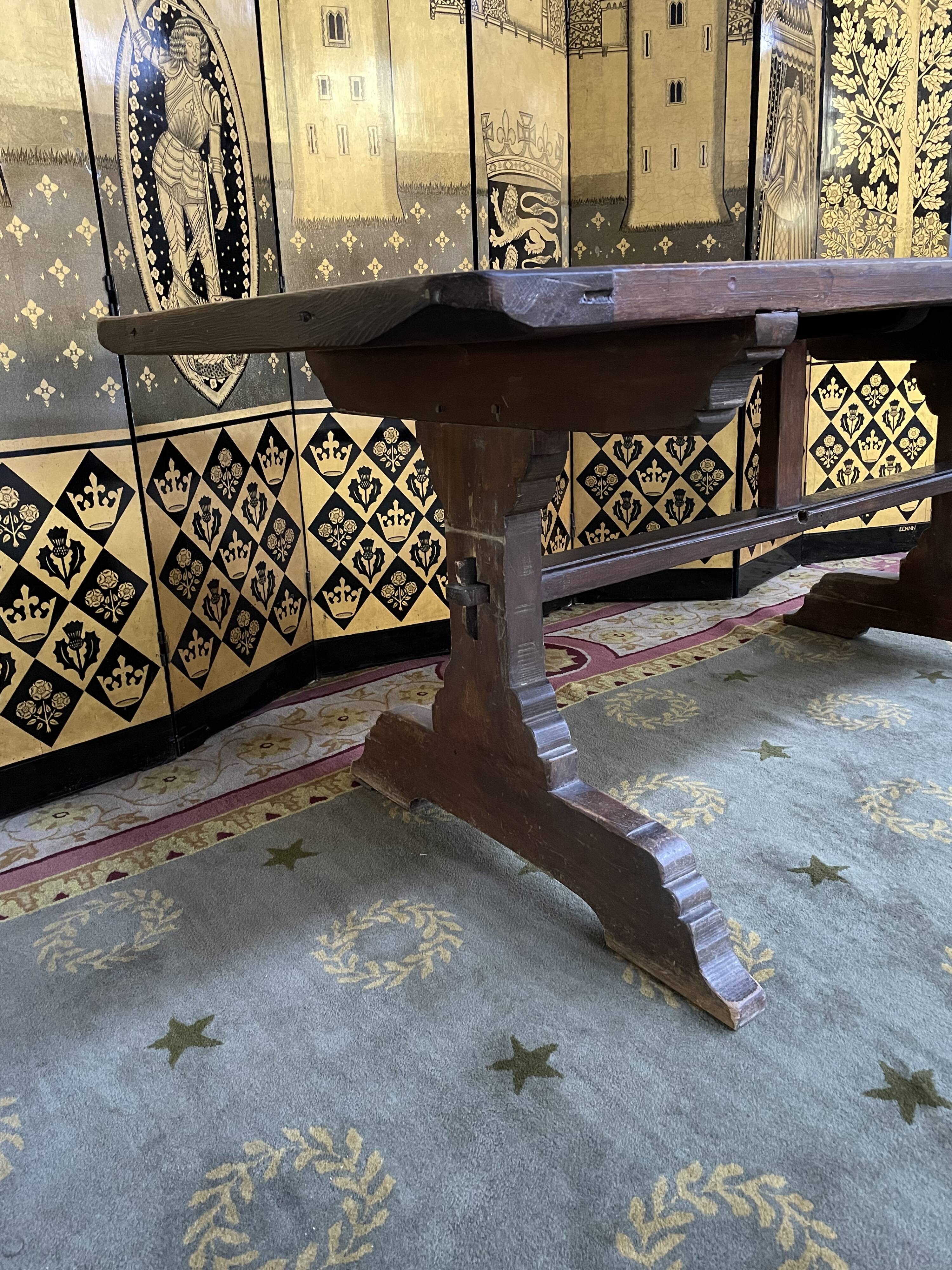 Table monastery oak 19th