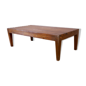 Ancien banc en teck birman