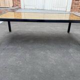 Table basse metal noir