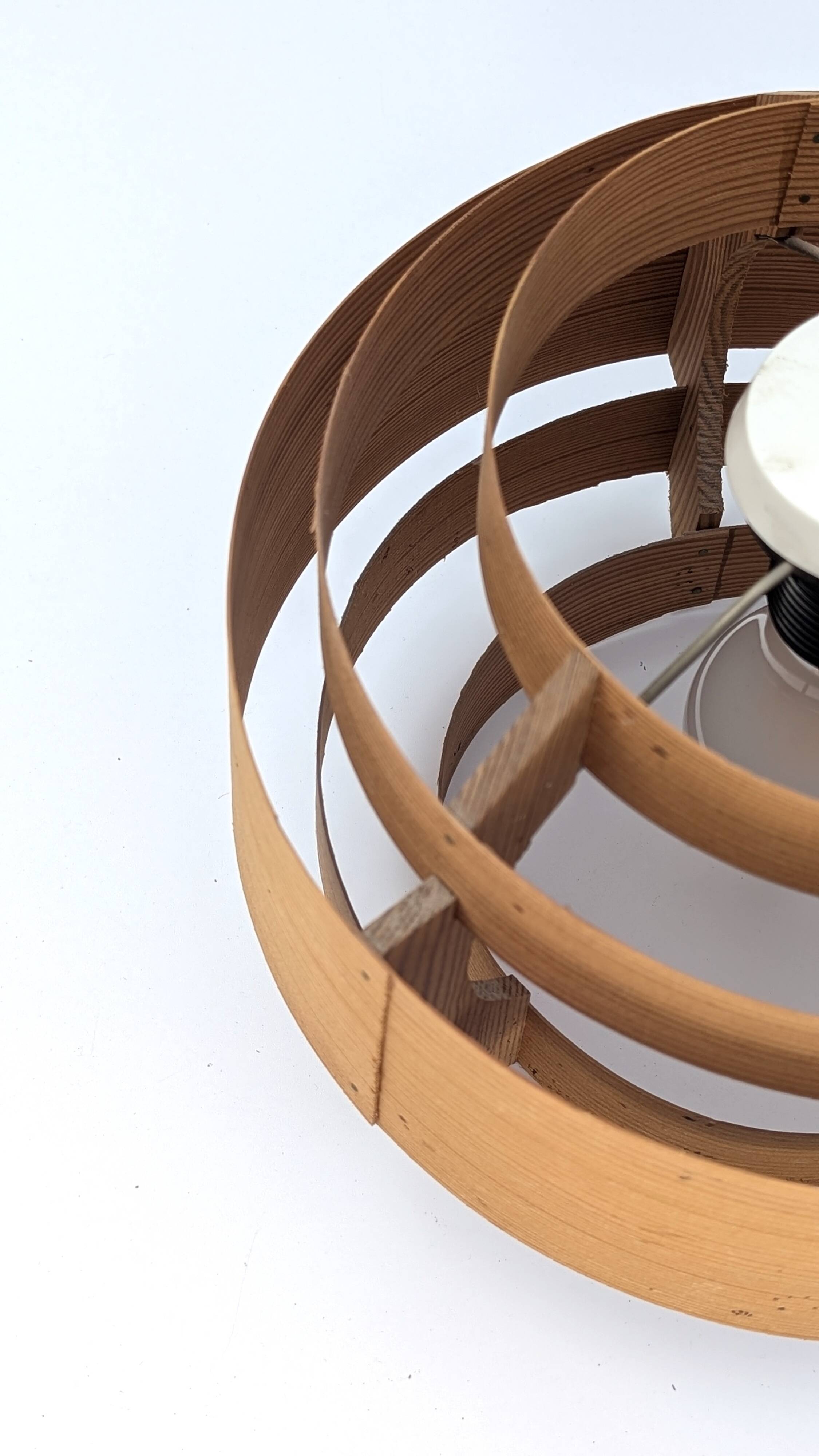 Suspension in pine veneer by Hans-Agne Jakobsson