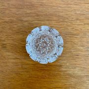 Cendrier en cristal de bohème