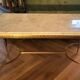 Marble coffee table