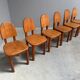 Vintage oak dining chairs by Wasa, 1990s