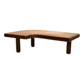 Table basse d'angle avec plateau en céramique Barrois