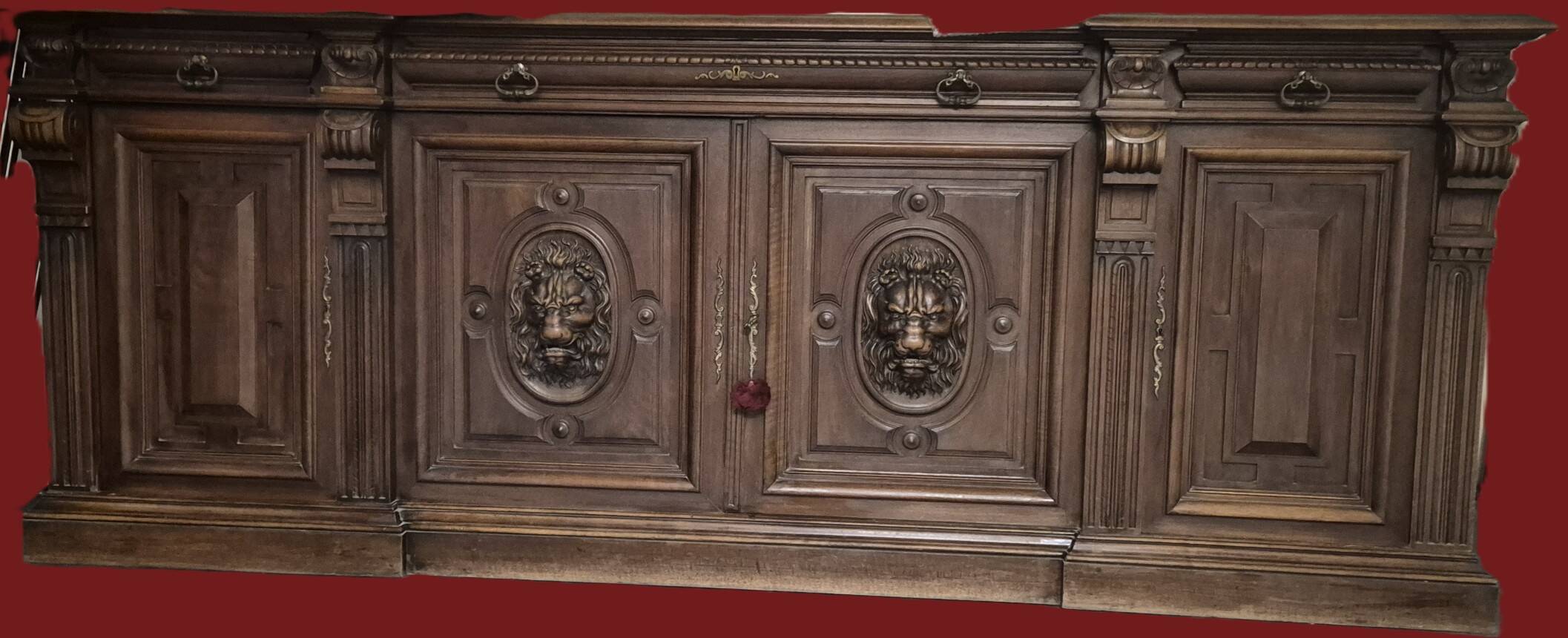 Renaissance sideboard Henry II style