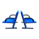 2 x Arflex T-Line sun loungers