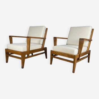 Pair of armchairs René Gabriel