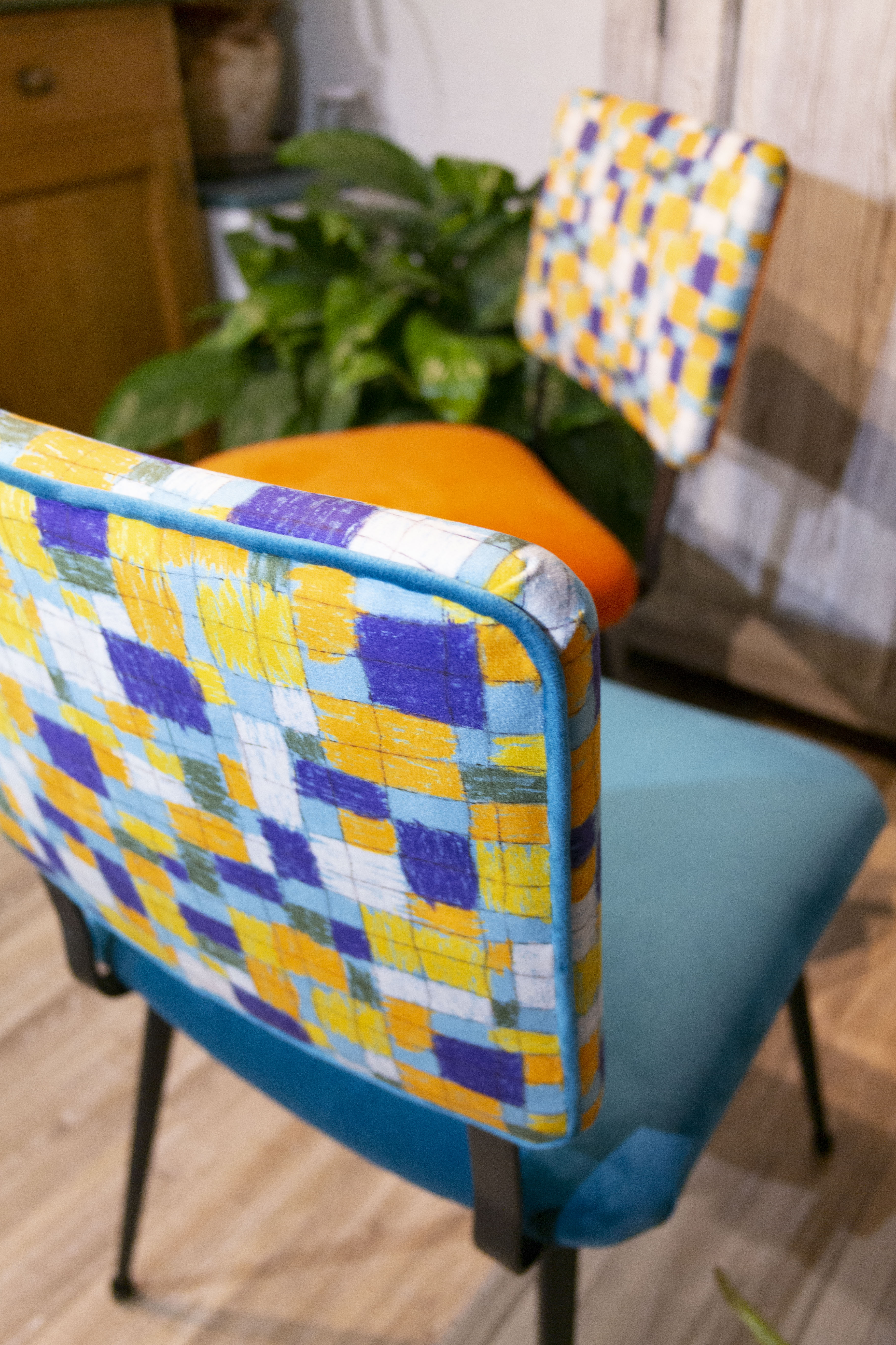 Duo chaises année 60