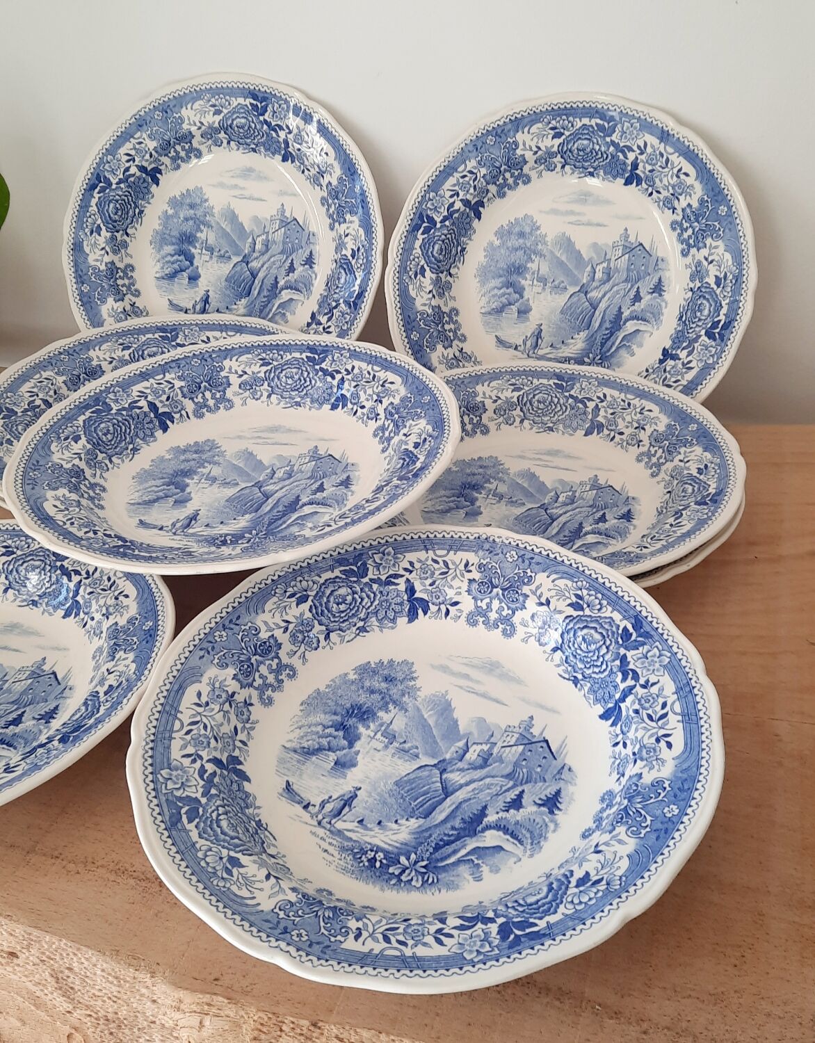 Villeroy and Boch soup plates