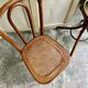 Chair 56 in arched beech and canning by Michael Thonet for Thonet Wien
