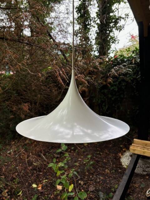Semi pendant lamp by Claus Bonderup & Torsten Thorup - Denmark 1960s