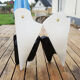2 old 'rockabilly' wall lamps in bakelite black & white