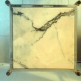 Marble and brass harness