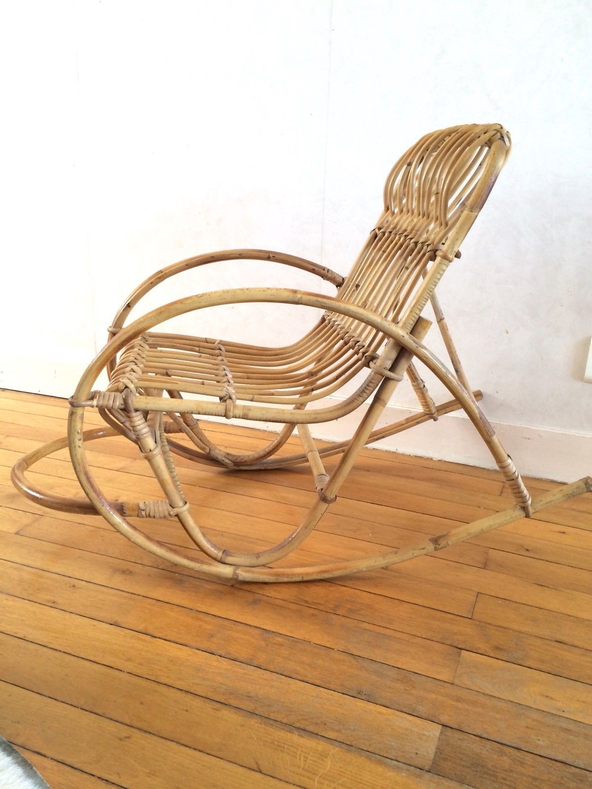 Rattan rocking chair