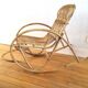Rattan rocking chair