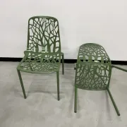 Duo de chaises Fast Forest, vert forêt