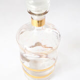 Golden liquor decanter