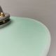 Hanging lamp in metal and painted glass by Swedish Belid, estimated 1980-90s
