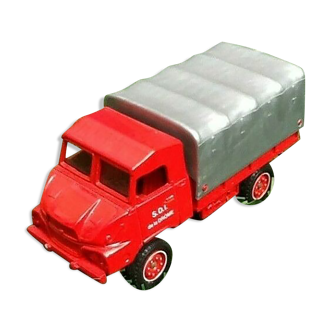 Miniature Car Firefighter (1973) Truck Simca Unic S.U.M.B 4X4 Solido