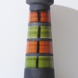 Beautiful and important German vase signed West Germany from the 1950s / 60 vintage 1950 1960 rockabilly