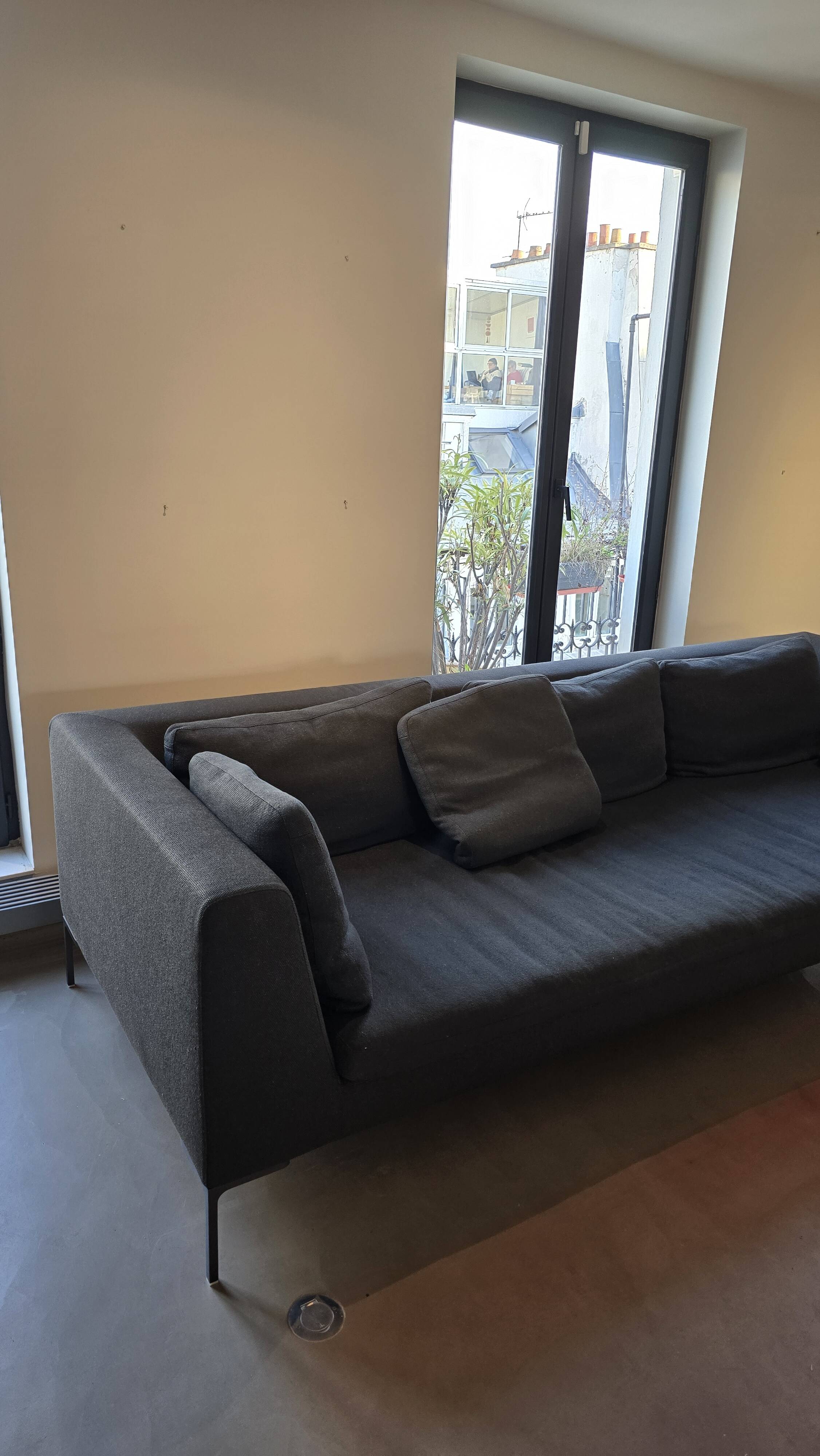 Iconic Canapé B&B Italia - Model "Charles Large" (Antonio Citterio)