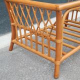 Rattan coffee table