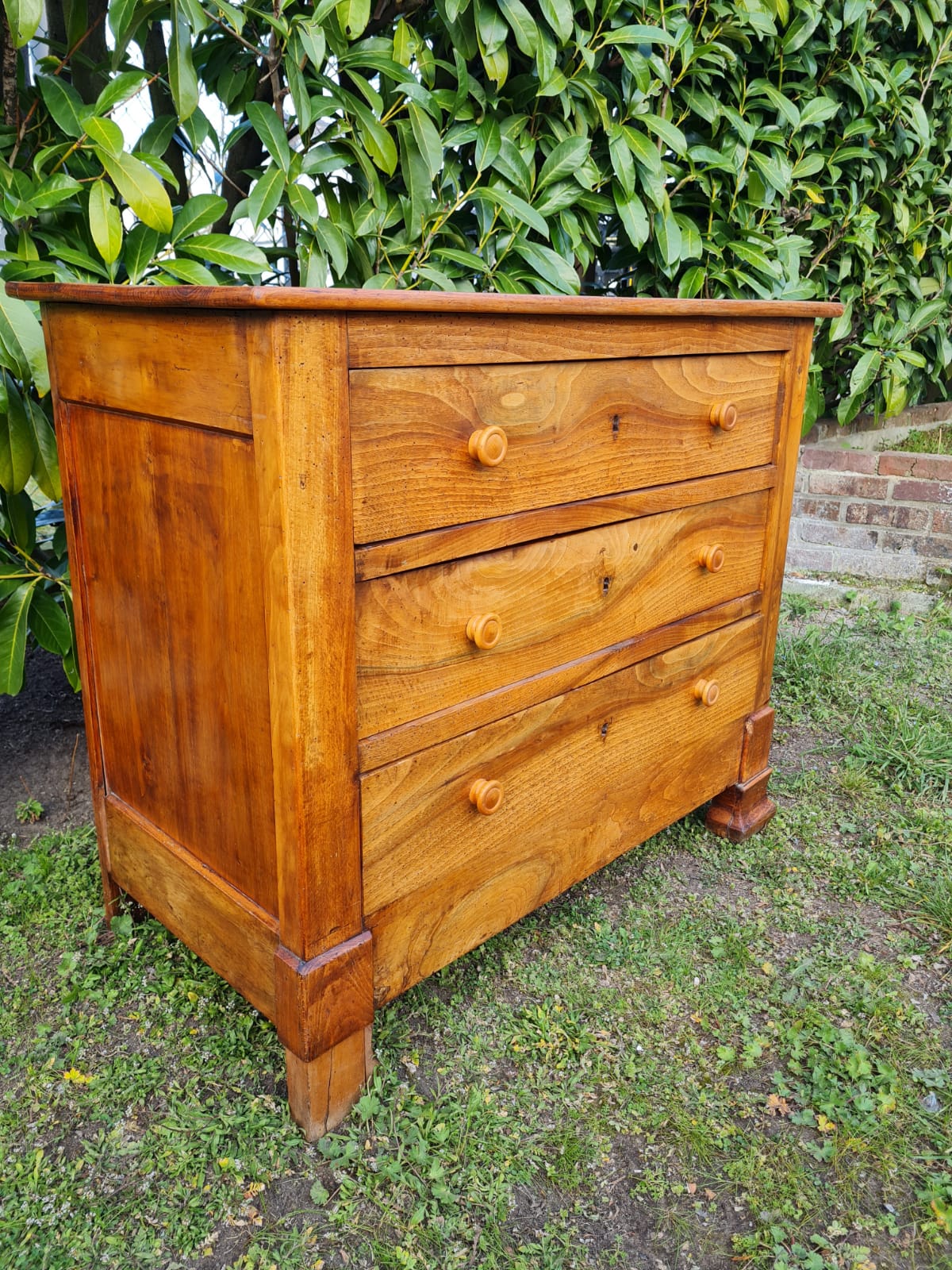 English dresser in solid walnut