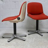 4 chaises "space age " Wilkhahn, circa 1970