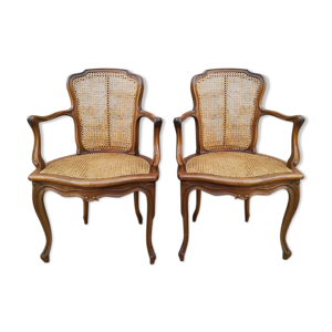 fauteuils cannés de - style