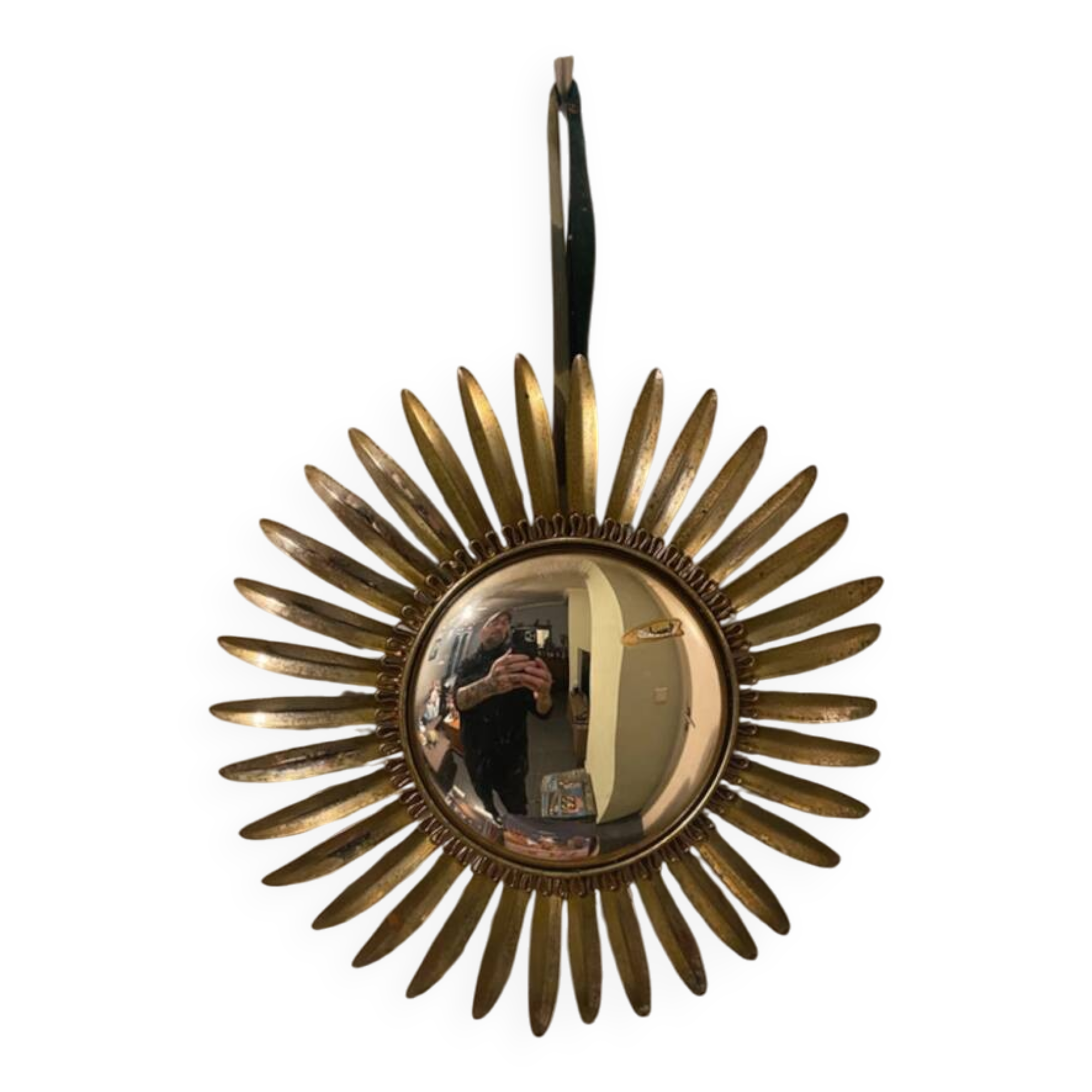 Vintage mother-of-pearl ceiling light