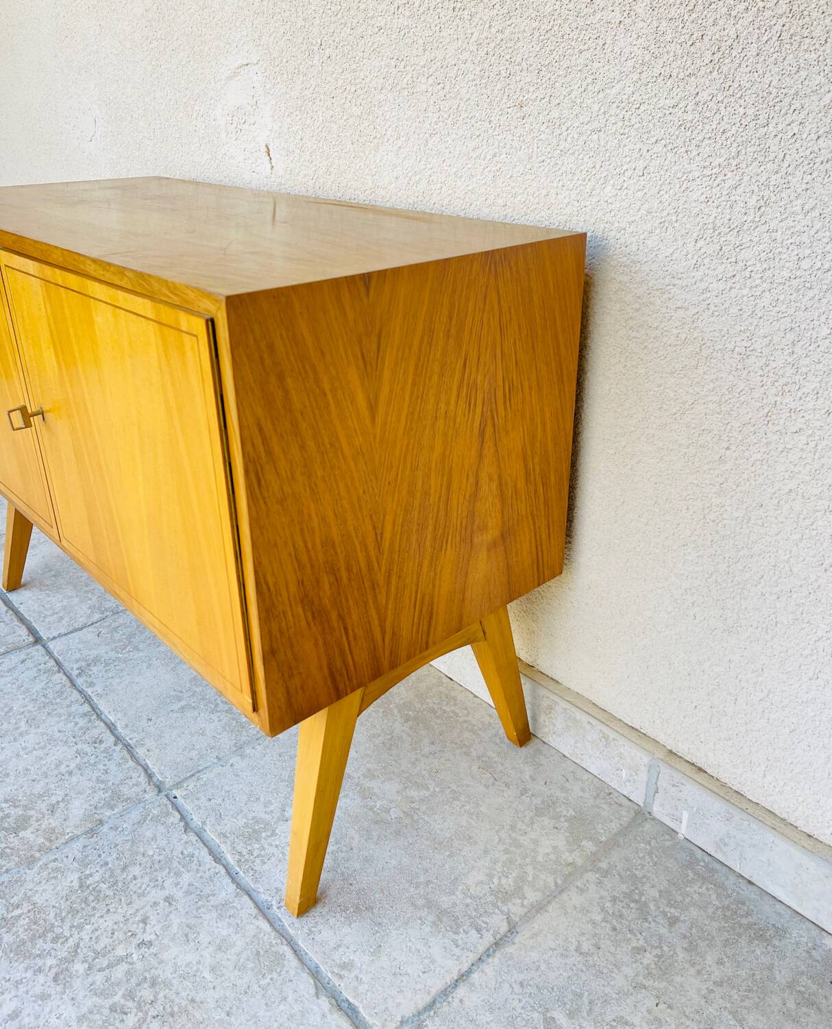 Small vintage oak sideboard