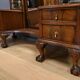 Walnut dressing table, Chippendale style, England – 1930