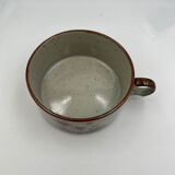 Six ceramic floral cups