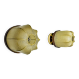 Pair of “cocoon” wall lights, Italy, 1970