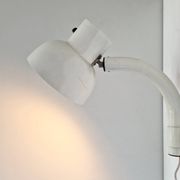 White metal wall lamp by Hans Agne Jakobsson for AB Markaryd, Sweden 1970's