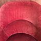 Paire de fauteuils crapaud velours