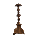 Antique candle pick in gilded wood 19th century