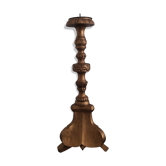 Antique candle pick in gilded wood 19th century
