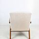 Vintage B-310 VAR white structured bouclé armchair 1970s - 2 pieces available