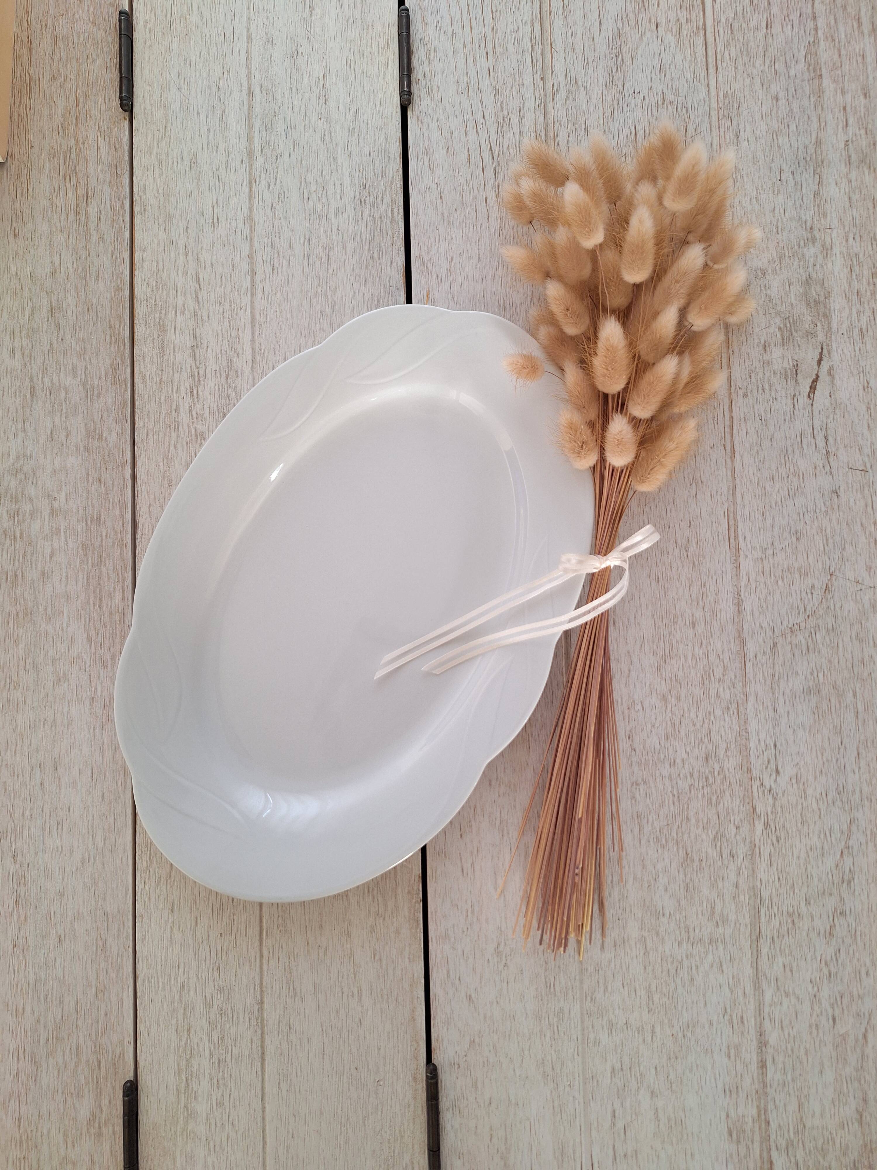White oval plate Winterling Marktleuthen Bavaria