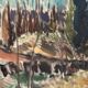 Original Swedish Oil On Canvas – “Landscape” By Arvid Herbert