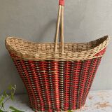 Old wicker basket