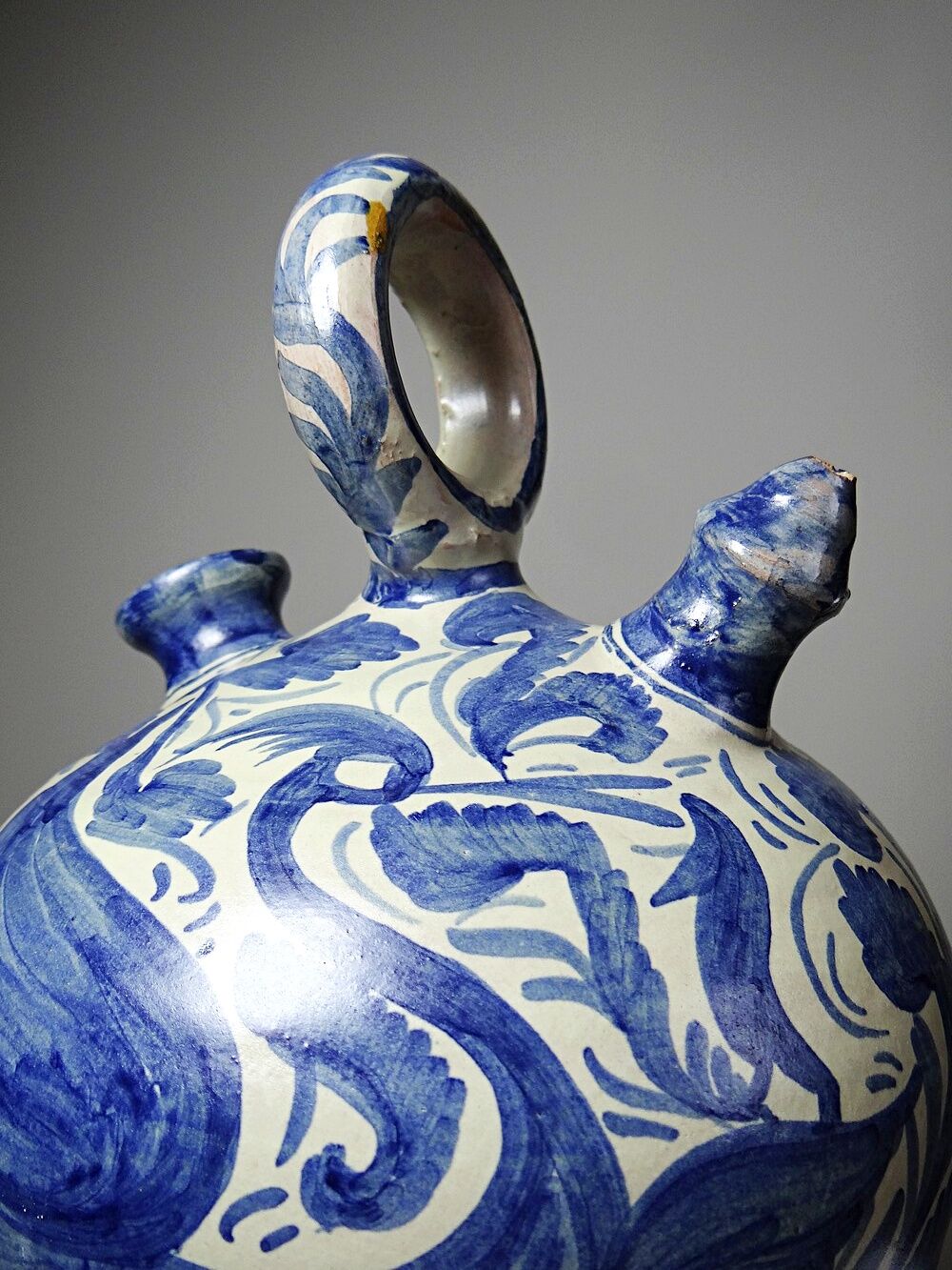 Large Spanish majolica jug Domingo Punter 1952