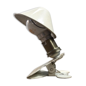 Mushroom lamp with clamps 70s