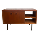 Small vintage sideboard with black metal legs