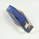 Mid-Century Sommerso Murano Glass Vase - F.Poli for Mandruzzato, Italy, 70s