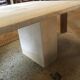 Table basse en travertin