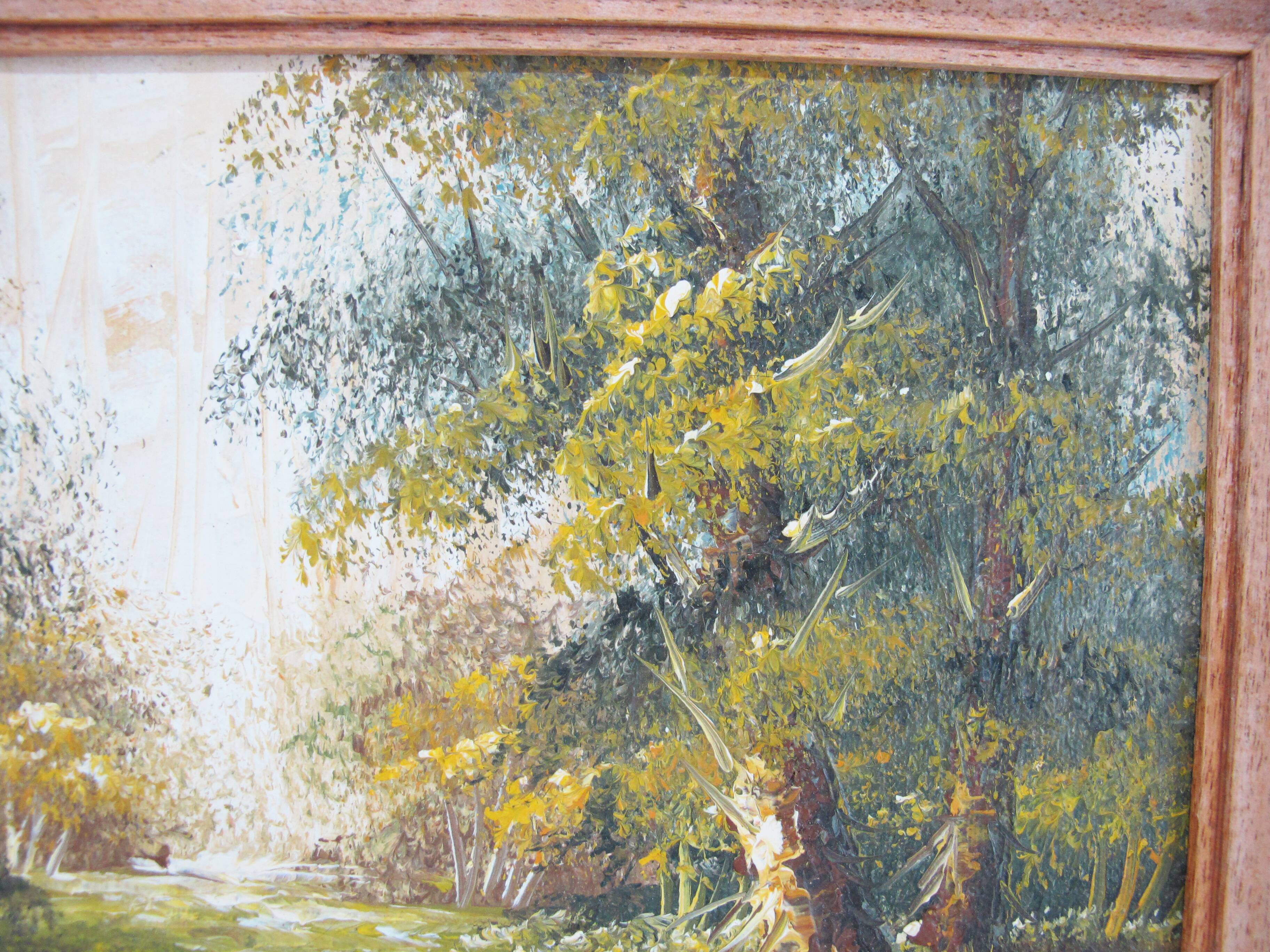 Landscape painting "benson" - oil on canvas