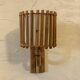 Vintage rattan wall lamp