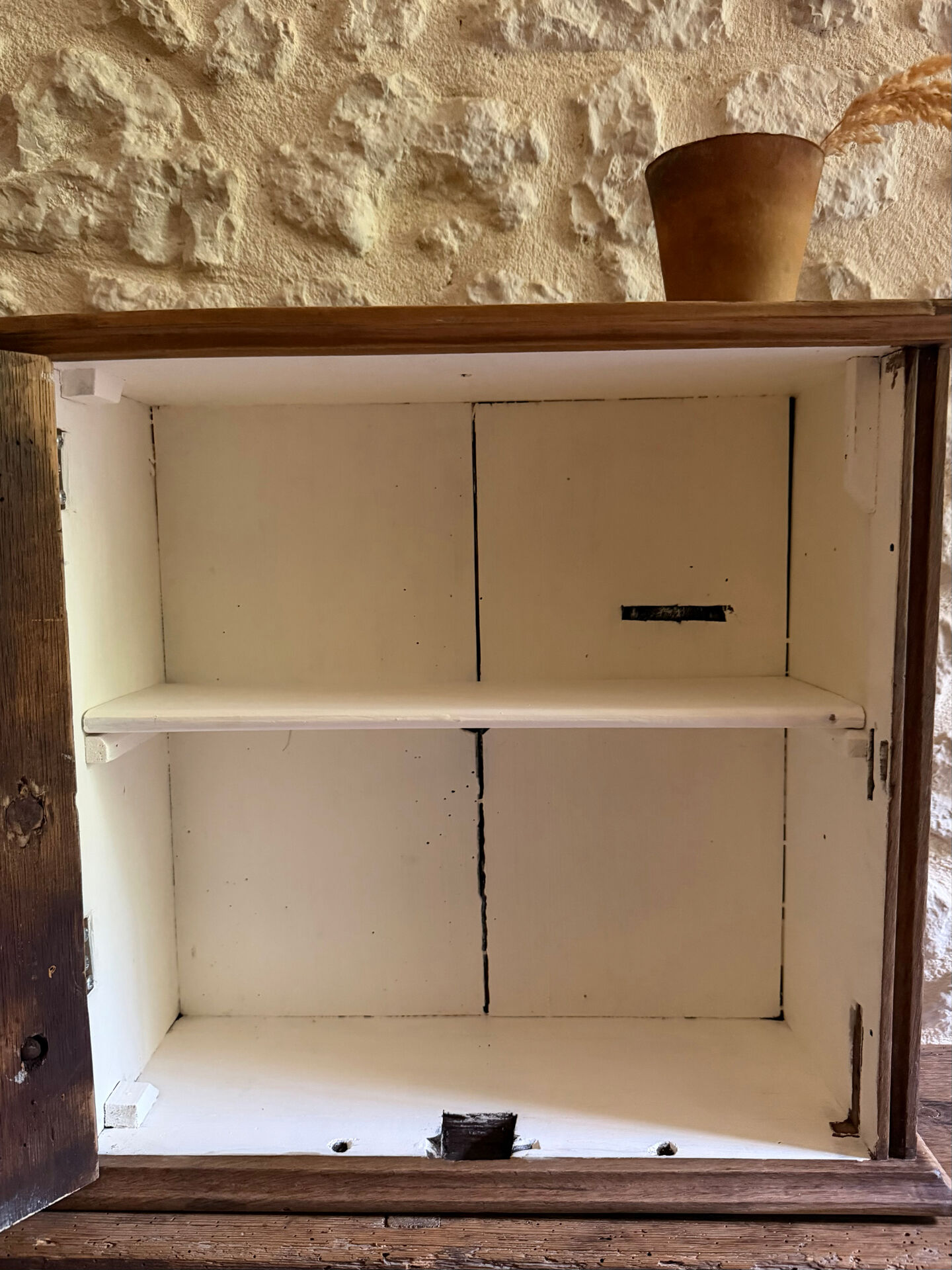 Small vintage display cabinet